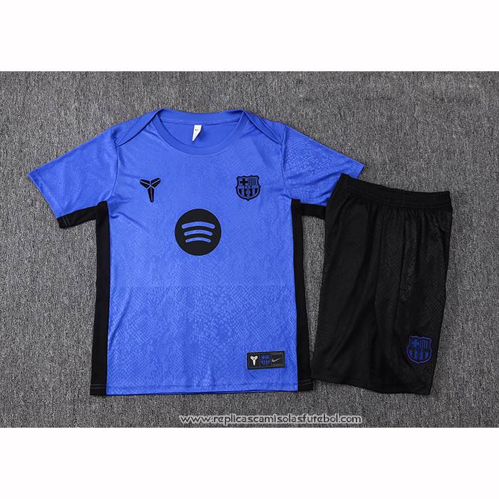 Fato de Treino
 Barcelona 2025-2026 Manga Curta
 Azul
 - Calcas Curta
 Purpura